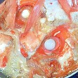 金目鯛のアラのアメ炊き
